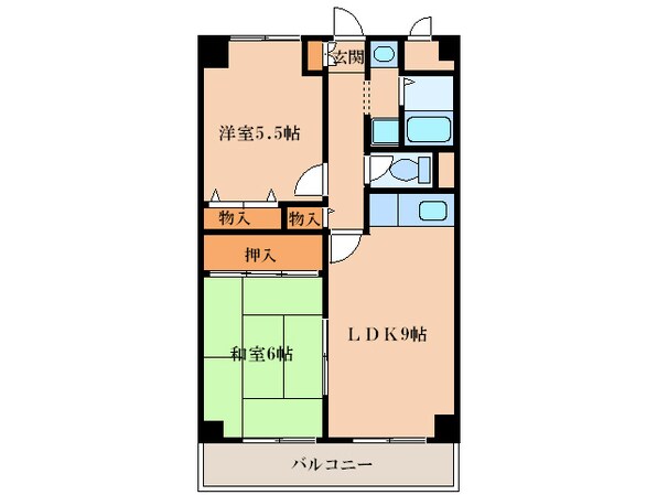 ハイマート宮山台の物件間取画像